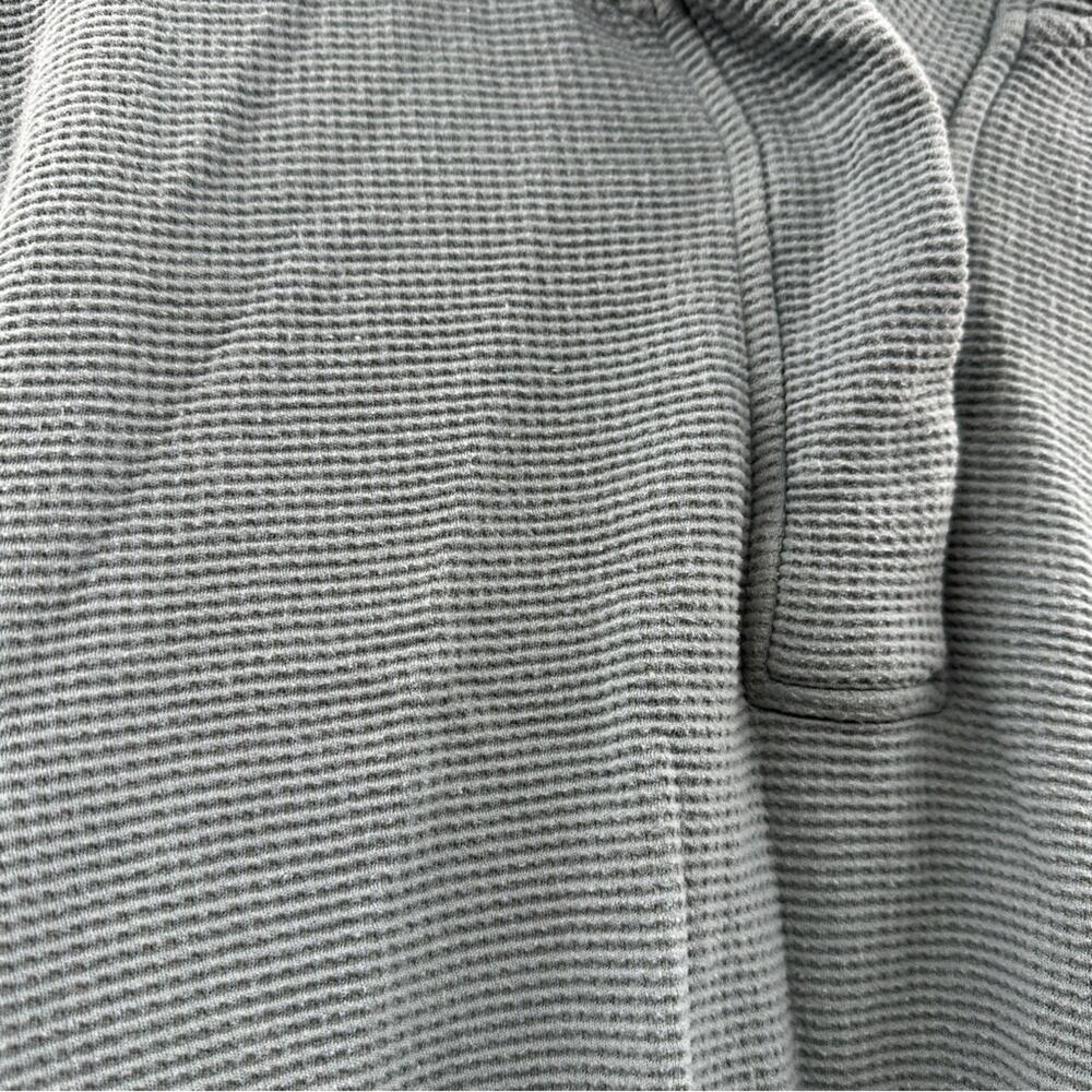 Athleta Coaster Luxe Waffle Hoodie Long Sleeve Sweatshirt in Seafoam Green Sz L - Picture 12 of 14
